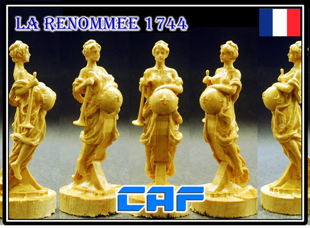 ebc6cbb5cd La Renommee 1744 Scale 1/48 model ship Figurehead for wood model ship kit - Image 1