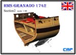 HMS Granado cross section 2