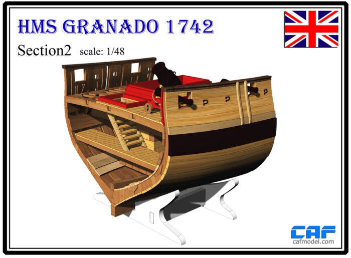 HMS Granado cross section 2 - Image 1